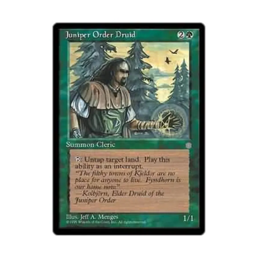 CCG Друид Ордена Можжевельника (С), MTG - Ice Age
CCG Друид Ордена Можжевельника (С), MTG - Ice Age