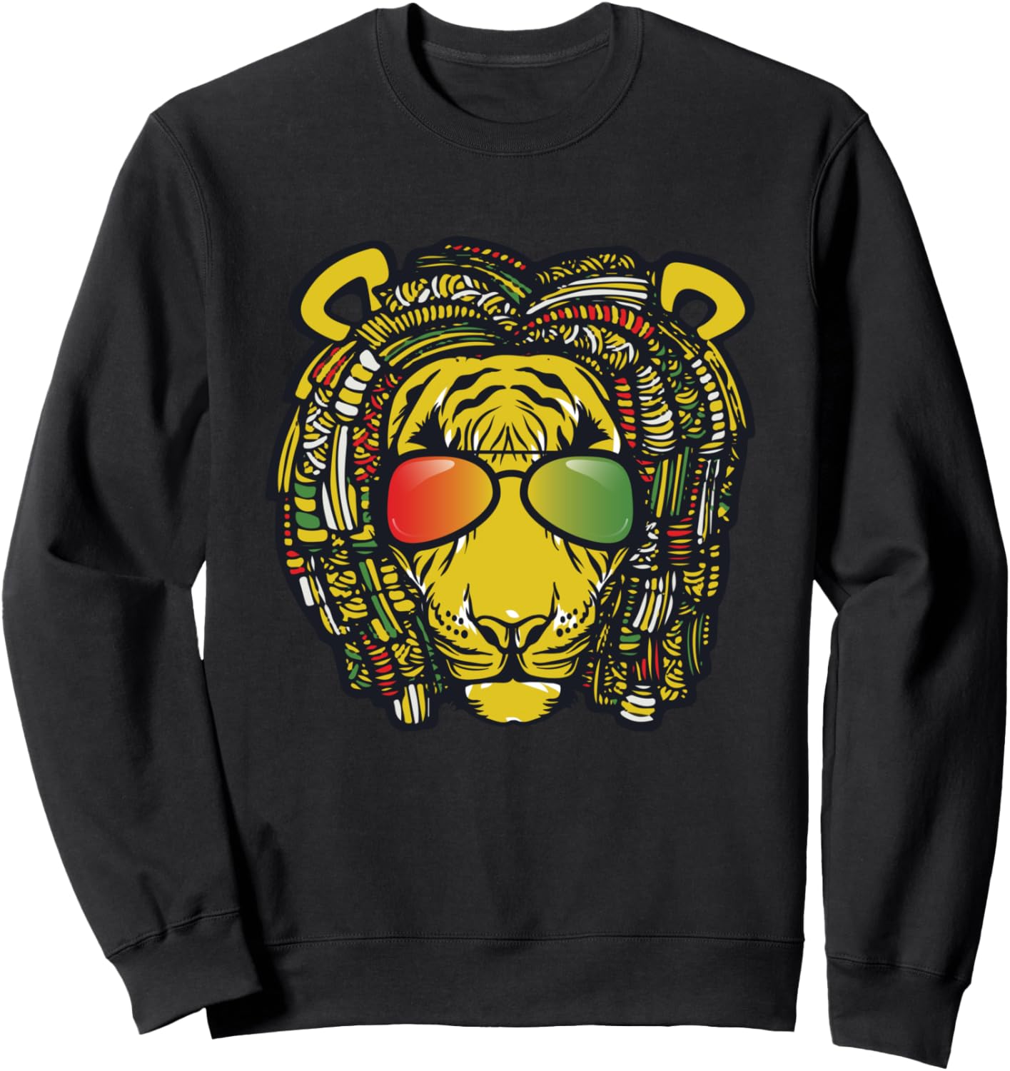 Толстовка с ямайским раста-львом для любителей музыки регги Rastafari Rasta Reggae Designs, черный
Толстовка с ямайским раста-львом для любителей музыки регги Rastafari Rasta Reggae Designs, черный