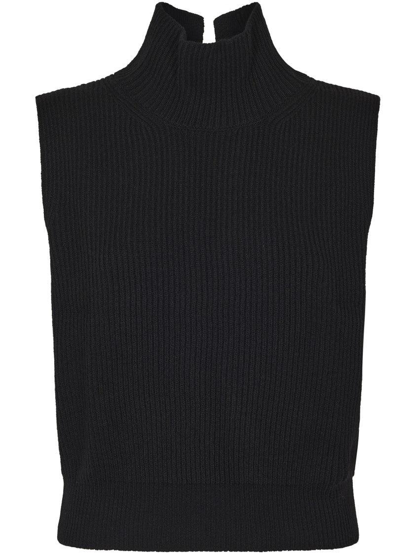 Безрукавный водолазный свитер Dondup, черный
Безрукавный водолазный свитер Dondup, черный