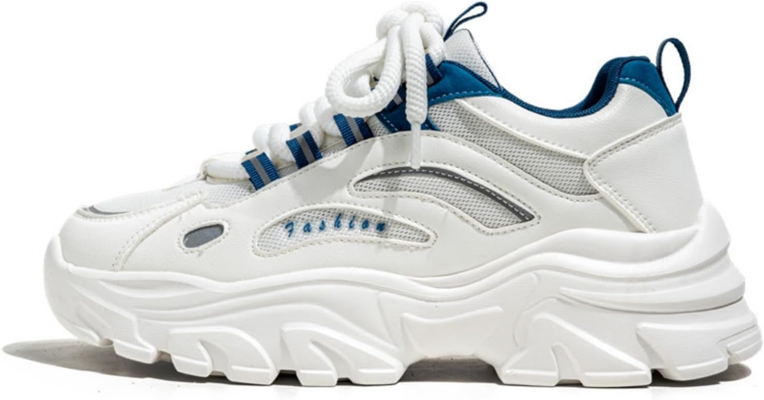 Мужские модные массивные кроссовки на платформе, удобные, легкие, дышащие, с шнуровкой, низкие, с нескользящей подошвой, для повседневной носки, тенниса, бега, тренажерного зала и занятий на открытом воздухе Yrzhgdl, белый
Мужские модные массивные кроссовки на платформе, удобные, легкие, дышащие, с шнуровкой, низкие, с нескользящей подошвой, для повседневной носки, тенниса, бега, тренажерного зала и занятий на открытом воздухе Yrzhgdl, белый