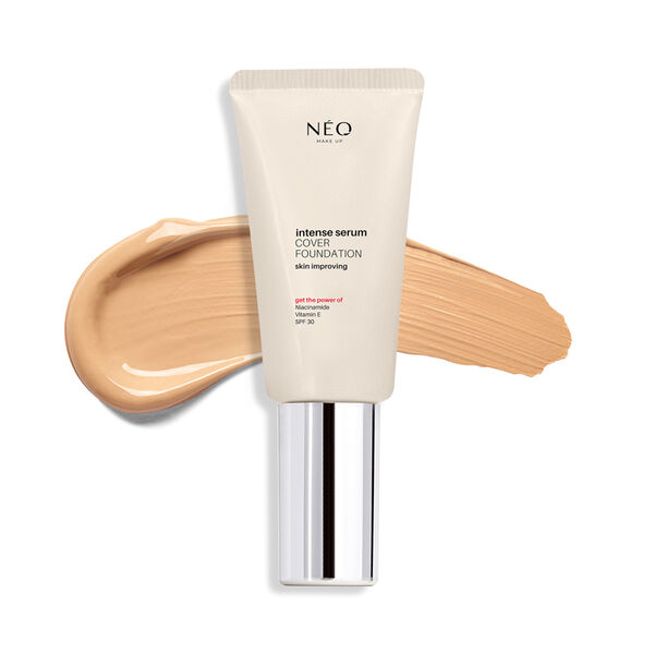 Тональная основа с сывороткой для лица 01, 30 г Neo Make Up Intense serum cover foundation, цвет 01
Тональная основа с сывороткой для лица 01, 30 г Neo Make Up Intense serum cover foundation, цвет 01