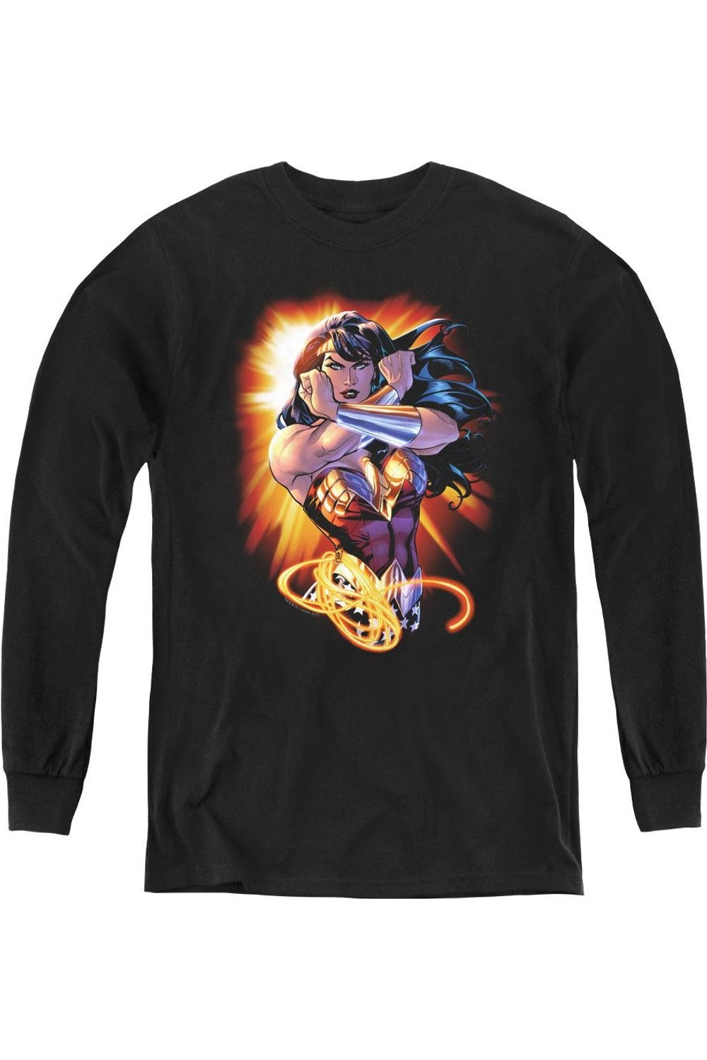 Футболка с длинным рукавом для детей Wonder Woman из Лиги Справедливости Америки Gildan, черный
Футболка с длинным рукавом для детей Wonder Woman из Лиги Справедливости Америки Gildan, черный