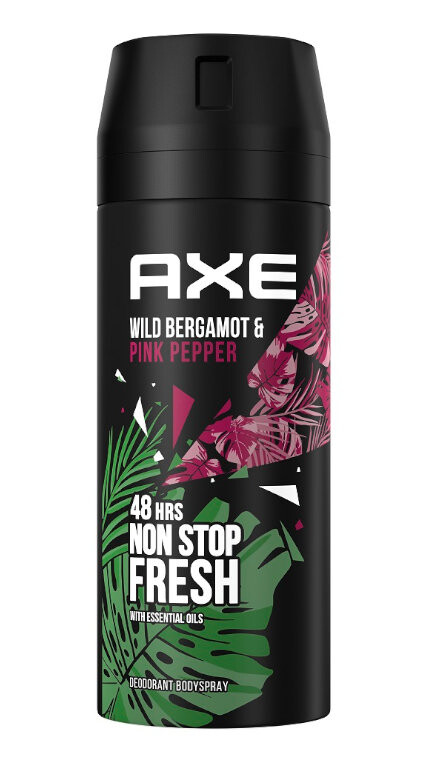 Дезодорант Axe Wild Bergamot Pink Pepper 150 мл
Дезодорант Axe Wild Bergamot Pink Pepper 150 мл