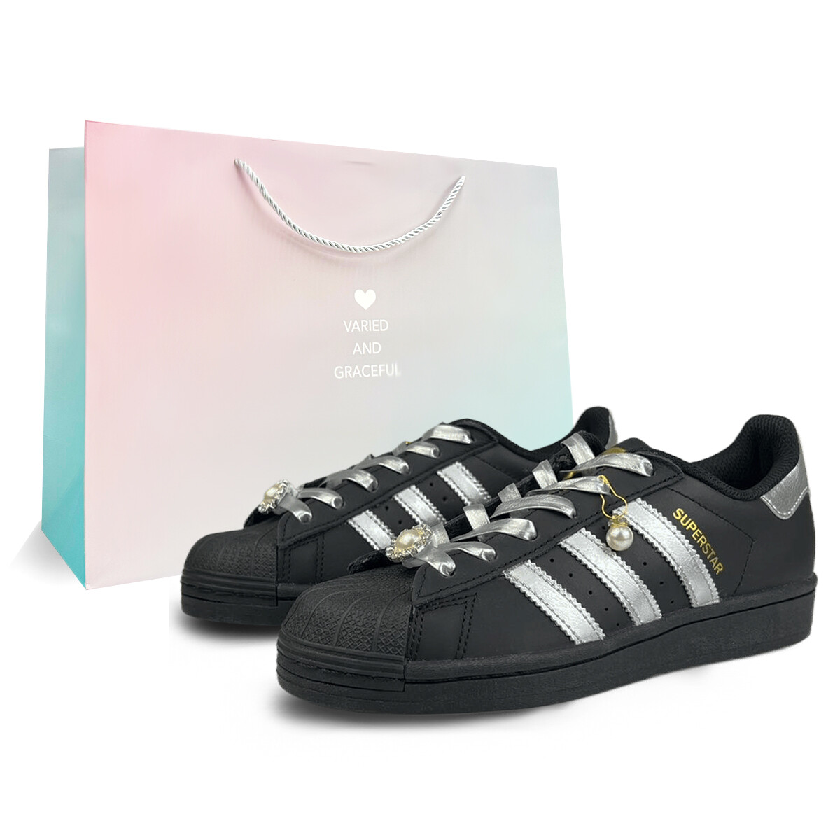 Кроссовки Adidas Originals Superstar J Kids' Skateboarding Shoes Grade School, черный
Кроссовки Adidas Originals Superstar J Kids' Skateboarding Shoes Grade School, черный