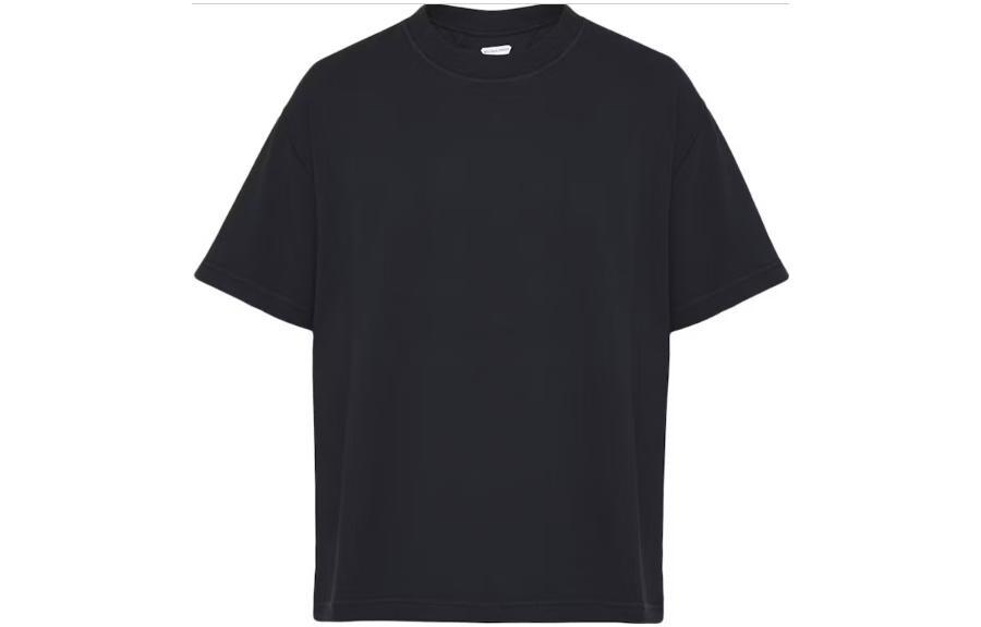 Рубашка с круглым вырезом и короткими рукавами Bottega Veneta, черный
Рубашка с круглым вырезом и короткими рукавами Bottega Veneta, черный