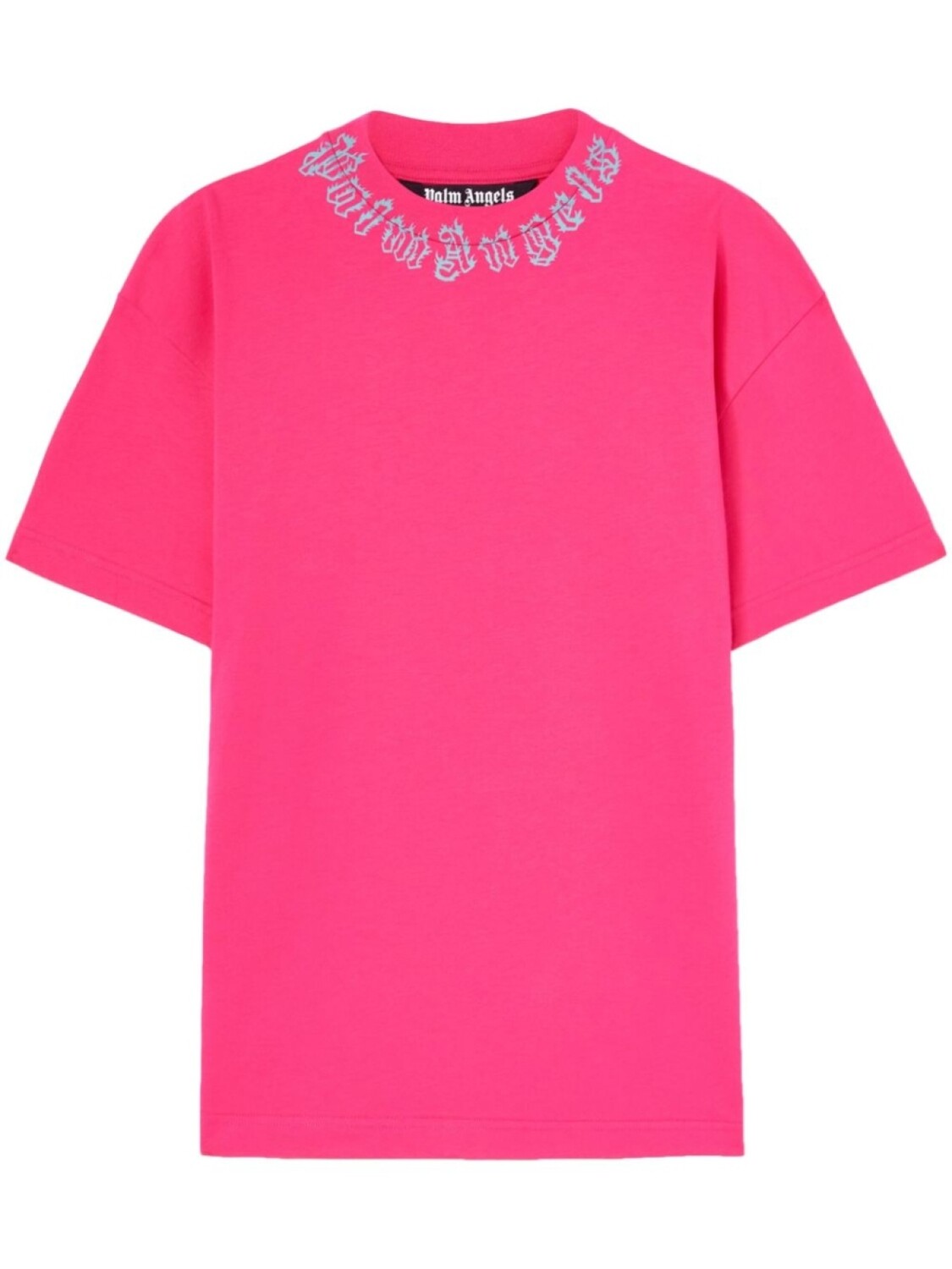 Футболка с логотипом на шее Palm Angels, розовый
Футболка с логотипом на шее Palm Angels, розовый