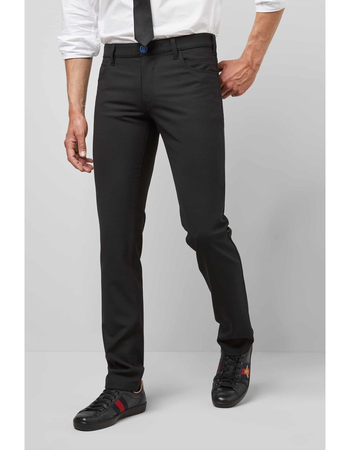 Тканевые брюки Meyer, черный 
Тканевые брюки Meyer, черный