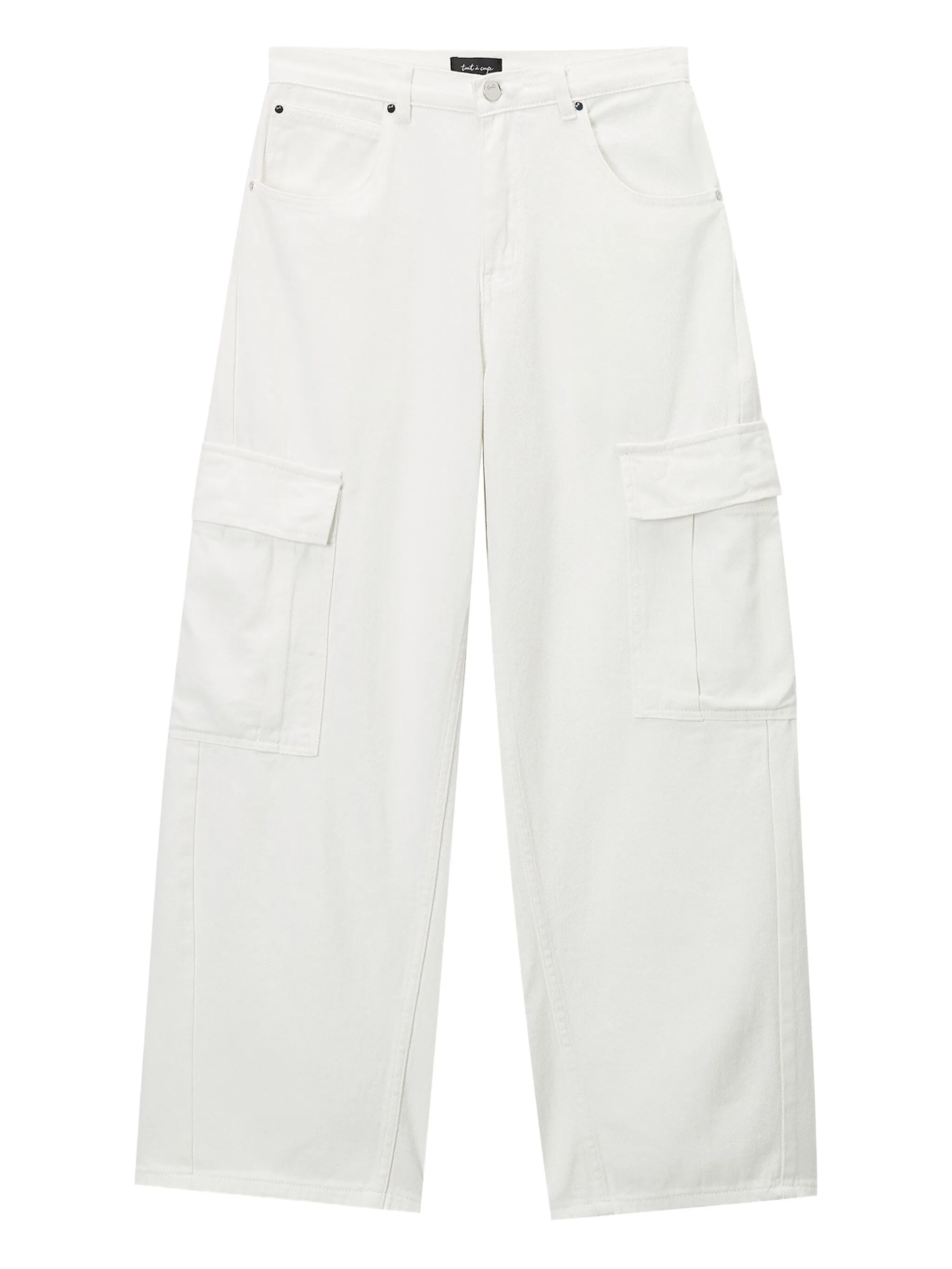 Брюки карго Tout A Coup, белый
Брюки карго Tout A Coup, белый