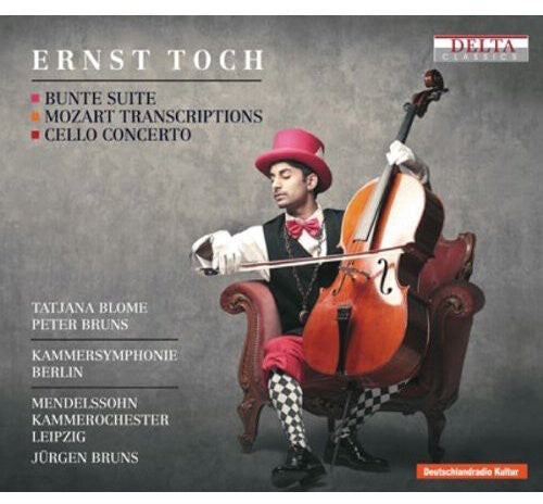 CD диск Toch / Blome / Kammersymphonie Berlin / Bruns: Bunte Suite / Mozart Transcriptions / Cello Cto
CD диск Toch / Blome / Kammersymphonie Berlin / Bruns: Bunte Suite / Mozart Transcriptions / Cello Cto
