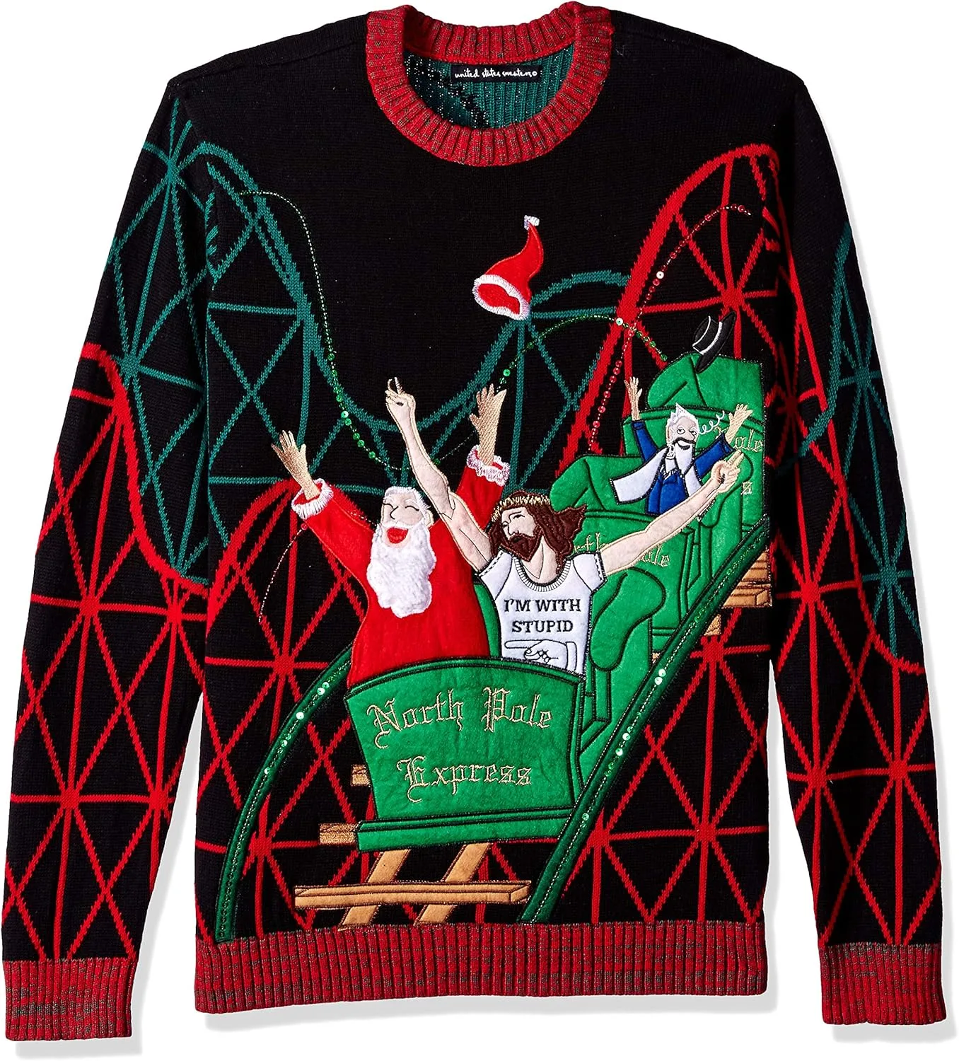 Мужской свитер Blizzard Bay Ugly Christmas Sweater JesusSweater
Мужской свитер Blizzard Bay Ugly Christmas Sweater JesusSweater