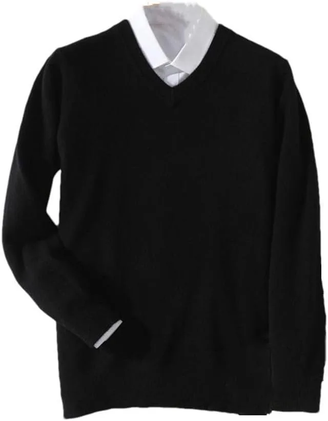Мужской кашемировый свитер с V-образным вырезом, Slim Fit
Мужской кашемировый свитер с V-образным вырезом, Slim Fit