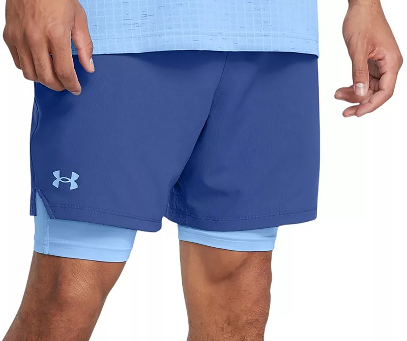 Мужские тканые шорты 2-в-1 Under Armour Vanish, цвет Tech Blue/Horizon Blue
Мужские тканые шорты 2-в-1 Under Armour Vanish, цвет Tech Blue/Horizon Blue