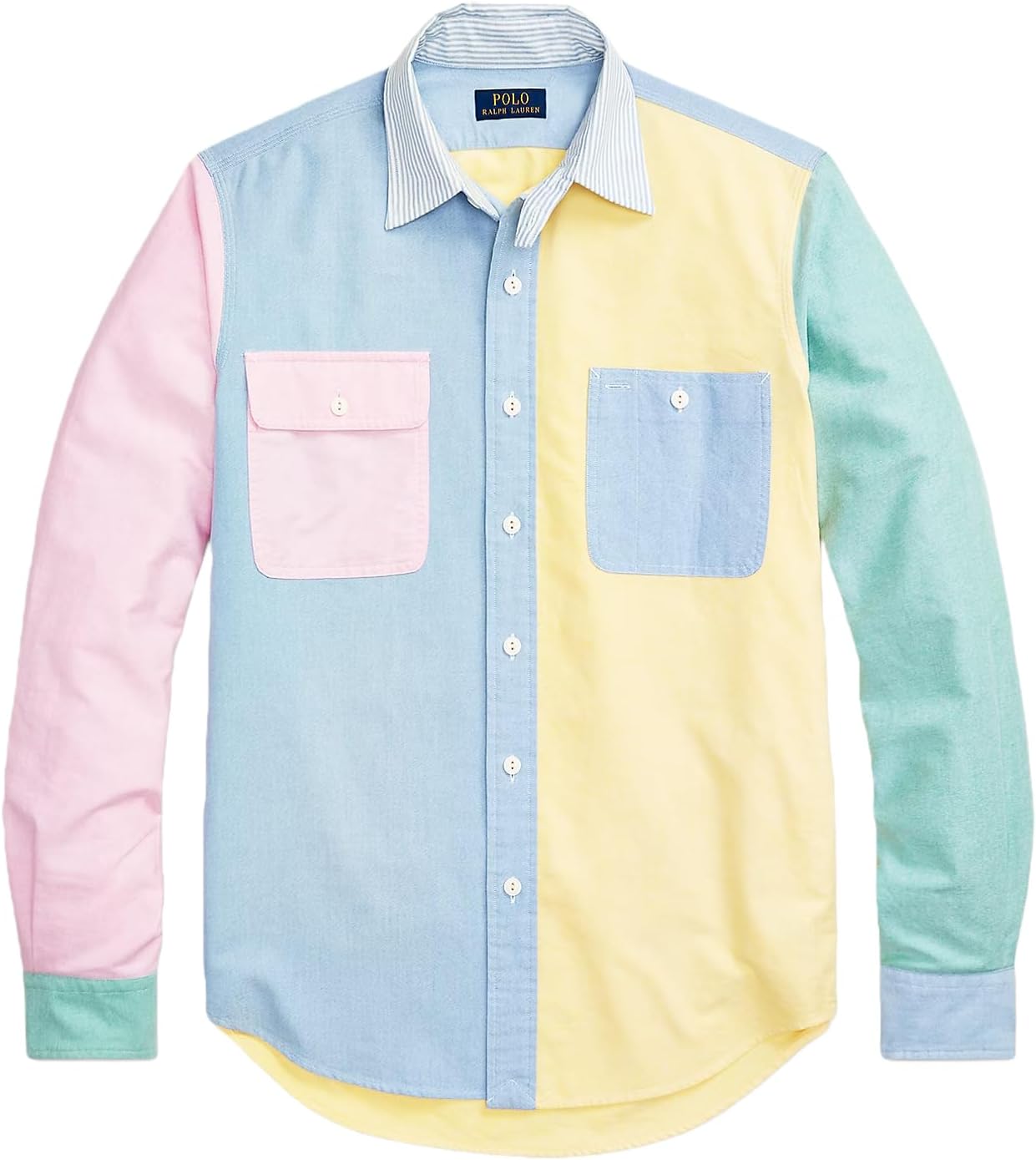 POLO RALPH LAUREN Мужская рубашка Oxford Fun Workshirt в стиле Custom Fit, Colorblocks
POLO RALPH LAUREN Мужская рубашка Oxford Fun Workshirt в стиле Custom Fit, Colorblocks
