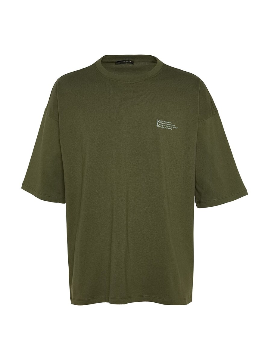 Рубашка Trendyol, оливковый
Рубашка Trendyol, оливковый