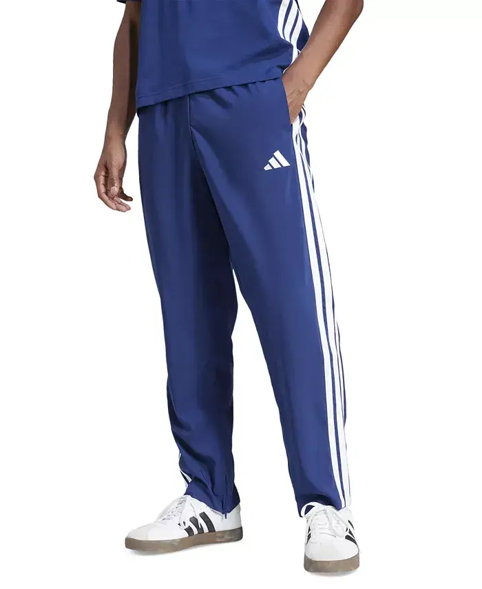 Мужские брюки Stanford Essential с тремя полосками и открытым низом adidas, синий
Мужские брюки Stanford Essential с тремя полосками и открытым низом adidas, синий