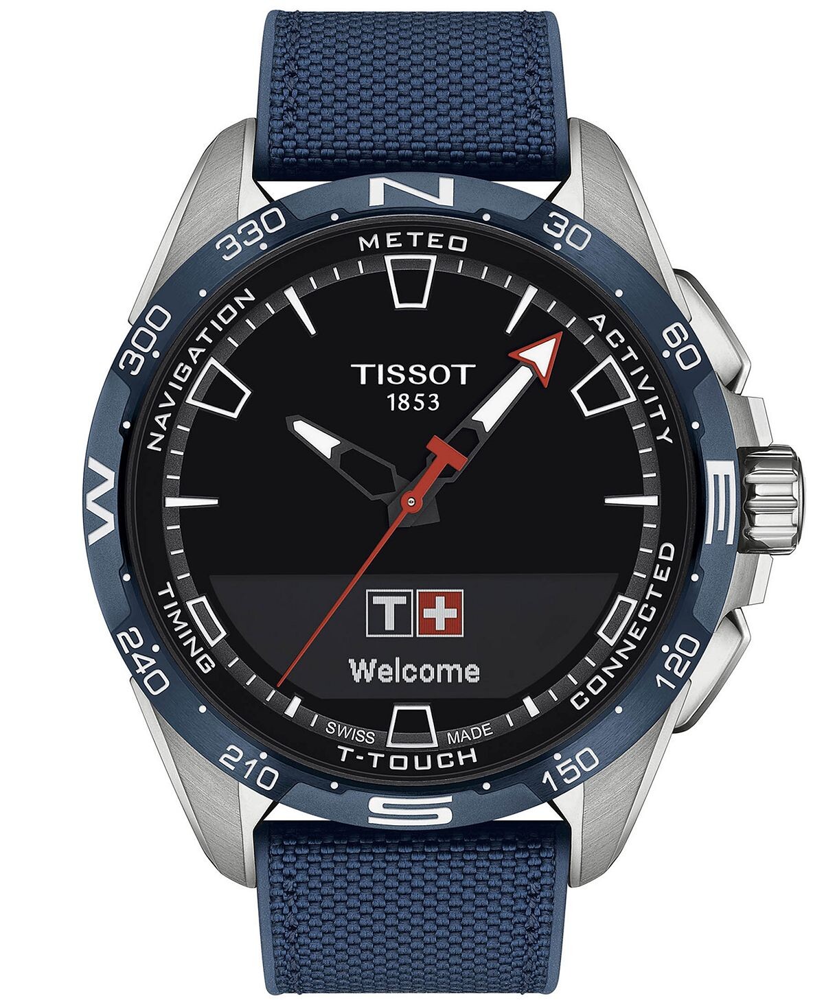 Мужские смарт-часы Swiss T-Touch Connect Solar Blue с текстильным и кожаным ремешком, 48 мм Tissot
Мужские смарт-часы Swiss T-Touch Connect Solar Blue с текстильным и кожаным ремешком, 48 мм Tissot