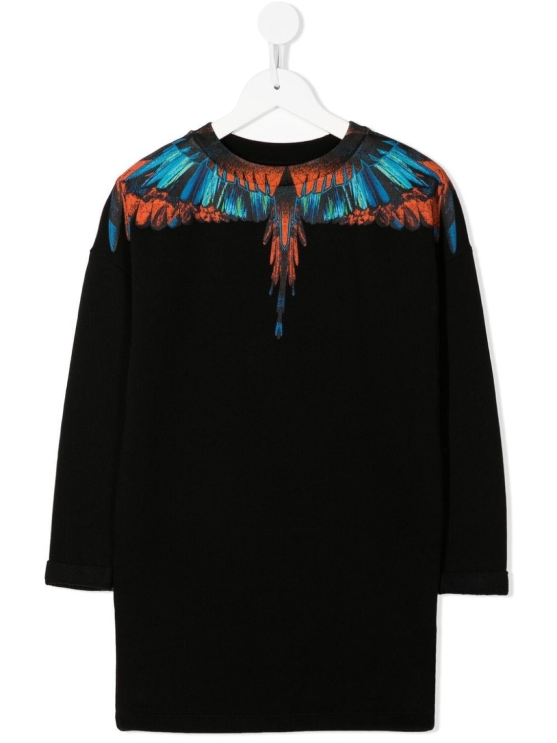 Платье-толстовка Marcelo Burlon County Of Milan Kids Travel Wings, черный
Платье-толстовка Marcelo Burlon County Of Milan Kids Travel Wings, черный