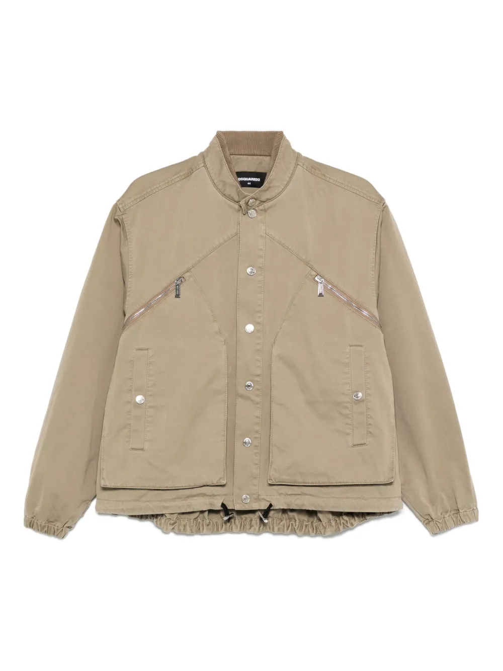 Куртка с карманами на молнии DSQUARED2, нейтральный 
Куртка с карманами на молнии DSQUARED2, нейтральный