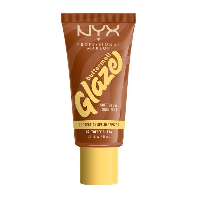 Мягкая тональная основа Buttermelt glaze spf 30 NYX Professional Makeup, цвет toffee butta, 30 мл
Мягкая тональная основа Buttermelt glaze spf 30 NYX Professional Makeup, цвет toffee butta, 30 мл