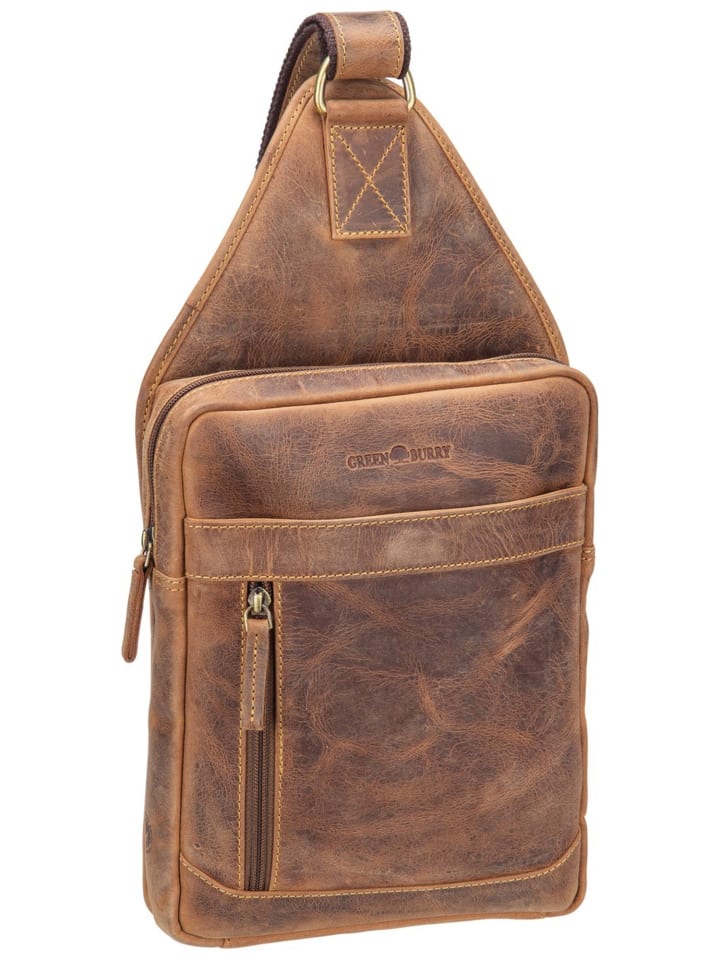Greenburry Винтажная сумка через плечо коричневого цвета (Saddle Brown)
Greenburry Винтажная сумка через плечо коричневого цвета (Saddle Brown)