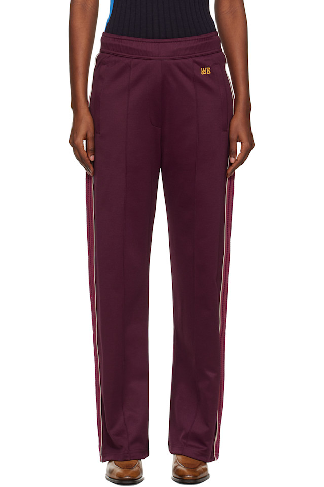 Спортивные штаны «Мантра» Wales Bonner, Burgundy
Спортивные штаны «Мантра» Wales Bonner, Burgundy