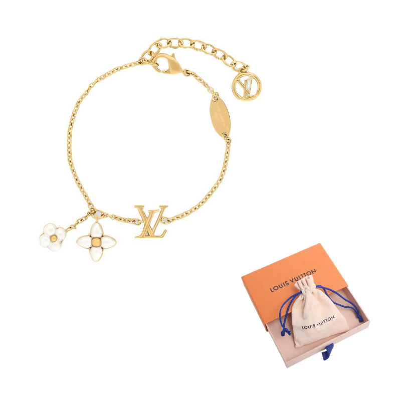 Браслет Lv Floragram LOUIS VUITTON, золотой
Браслет Lv Floragram LOUIS VUITTON, золотой