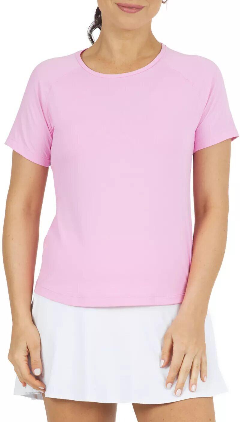 Ibkul Женская футболка-поло для гольфа с короткими рукавами и круглым вырезом
Ibkul Женская футболка-поло для гольфа с короткими рукавами и круглым вырезом