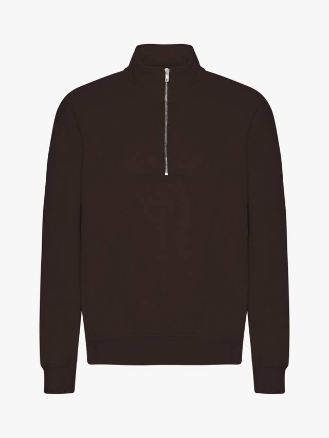 Хлопковый свитер с молнией на четверть Colorful Standard, Coffee Brown
Хлопковый свитер с молнией на четверть Colorful Standard, Coffee Brown