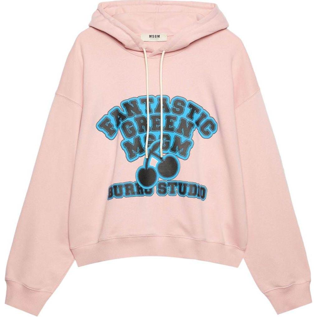 Худи с принтом логотипа на шнурке MSGM, светло-розовый
Худи с принтом логотипа на шнурке MSGM, светло-розовый