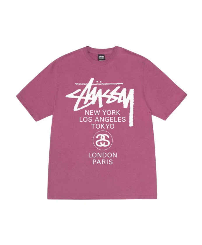 Футболка с логотипом Stã¼Ssy, розовый
Футболка с логотипом Stã¼Ssy, розовый