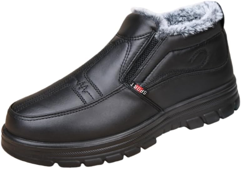 Мужские модные хлопковые туфли - плоская подошва, высокий верх, круглый носок, повседневные туфли с искусственным плюшевым подкладом. Удобные и легкие, подходят для повседневного ношения Hoalox, черный
Мужские модные хлопковые туфли - плоская подошва, высокий верх, круглый носок, повседневные туфли с искусственным плюшевым подкладом. Удобные и легкие, подходят для повседневного ношения Hoalox, черный