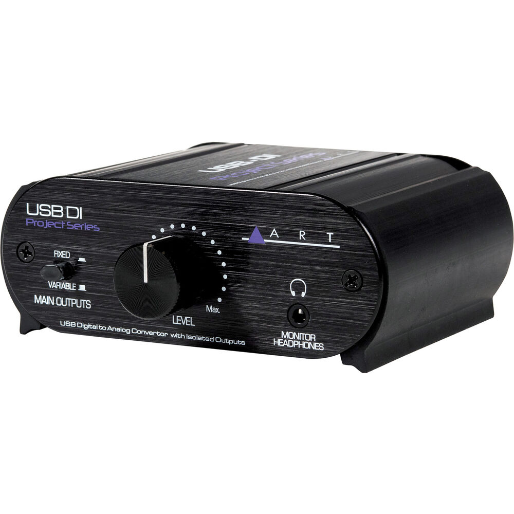 Директ-бокс ART USBDI Stereo USB D/A Converter with Isolated Outputs USBDI
Директ-бокс ART USBDI Stereo USB D/A Converter with Isolated Outputs USBDI