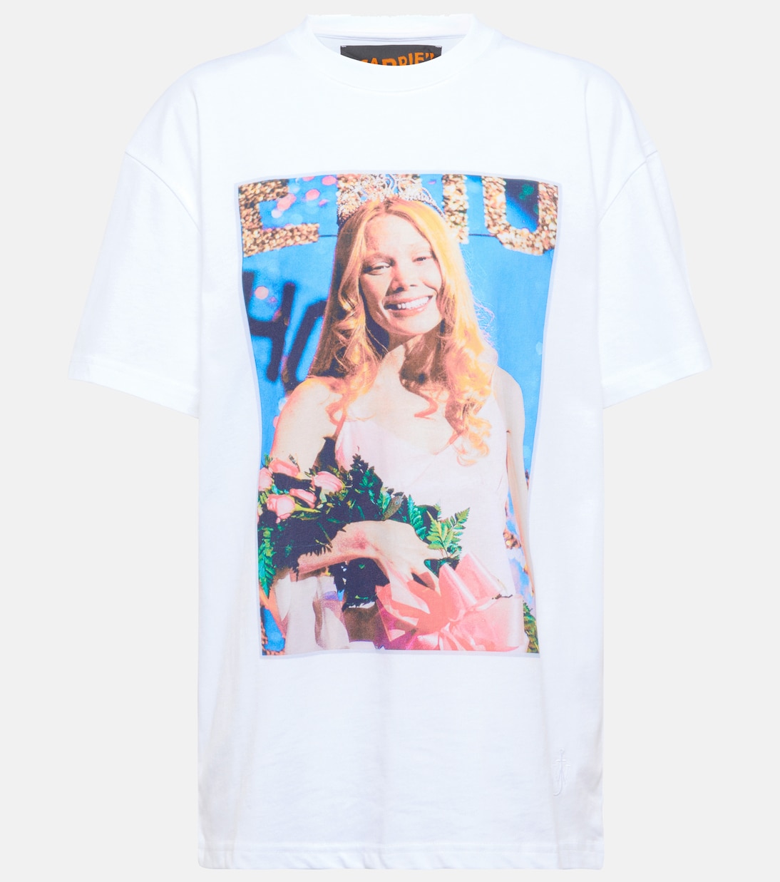 Футболка из хлопкового джерси с принтом JW Anderson, белый
Футболка из хлопкового джерси с принтом JW Anderson, белый