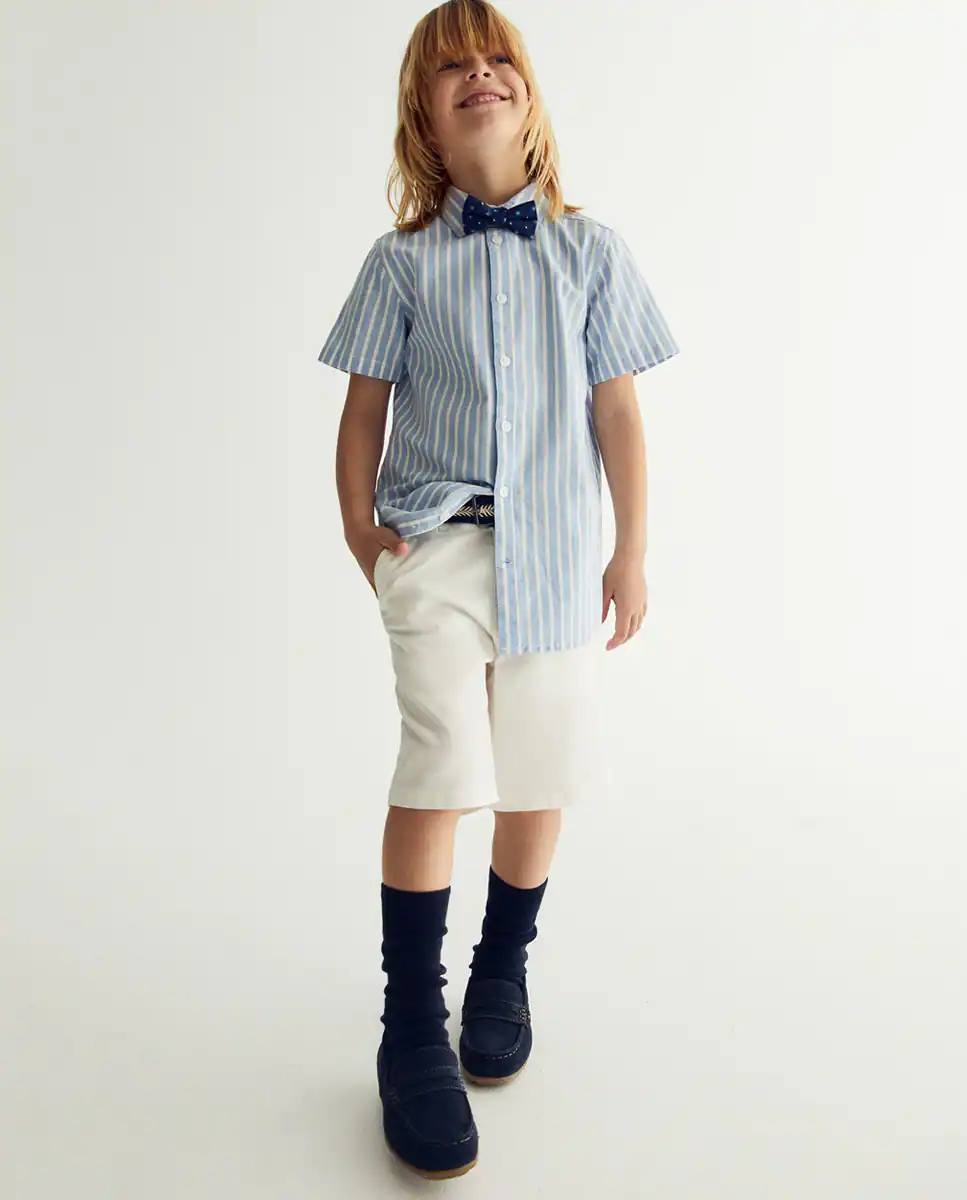 Бермуды с поясом Sfera, белый
Бермуды с поясом Sfera, белый