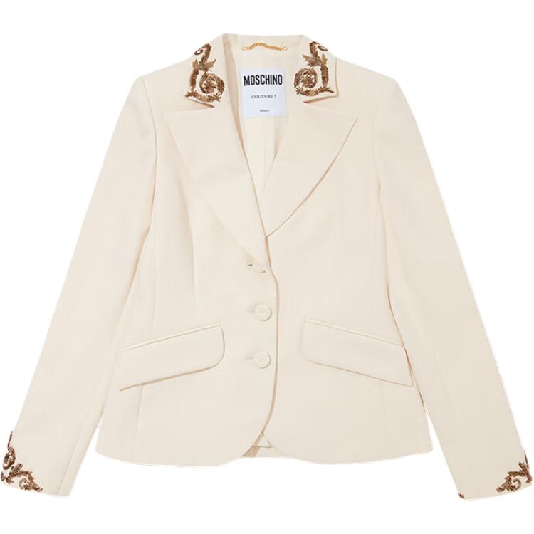 Женский белый деловой костюм MOSCHINO
Женский белый деловой костюм MOSCHINO