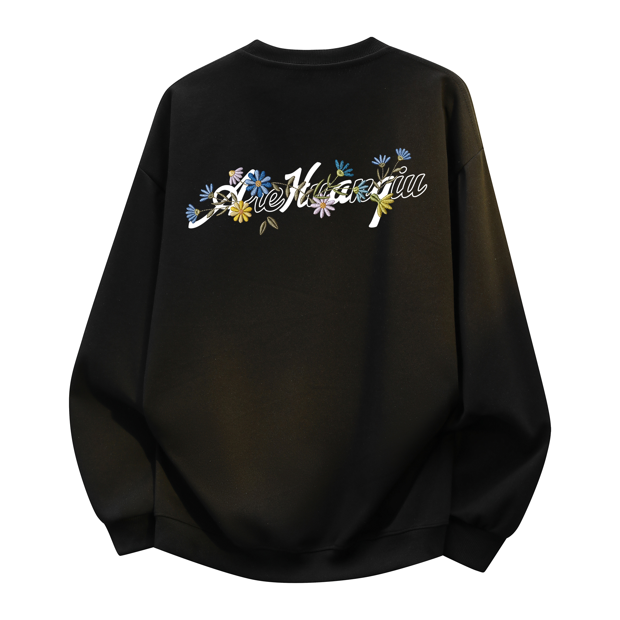 Свитшот с круглым вырезом Unisex HUANQIU, черный (fleece-lined)
Свитшот с круглым вырезом Unisex HUANQIU, черный (fleece-lined)