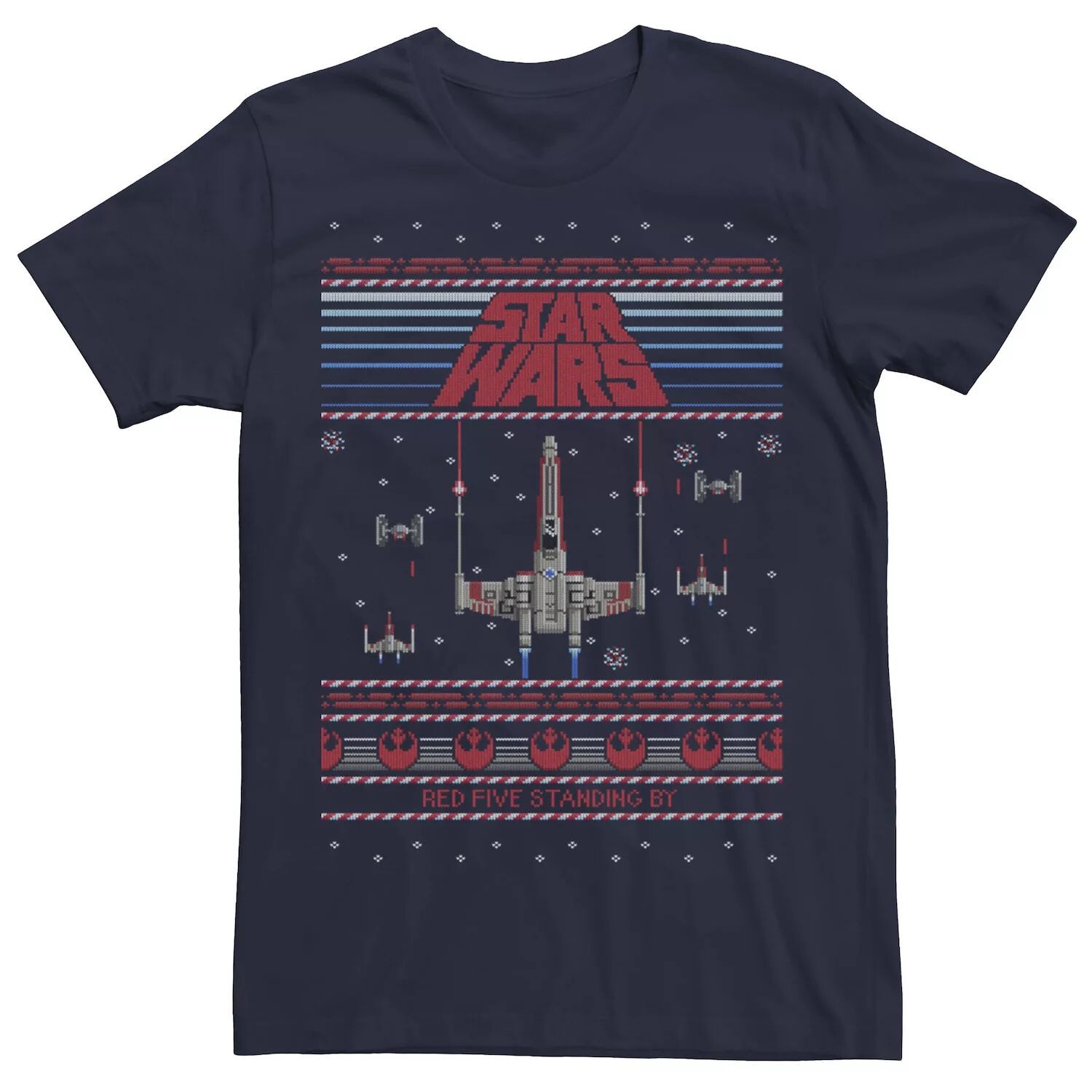 Мужская красная футболка-свитер Five Standing By Ugly Christmas Star Wars, Красный, Мужская красная футболка-свитер Five Standing By Ugly Christmas Star Wars
Мужская красная футболка-свитер Five Standing By Ugly Christmas Star Wars, Красный, Мужская красная футболка-свитер Five Standing By Ugly Christmas Star Wars