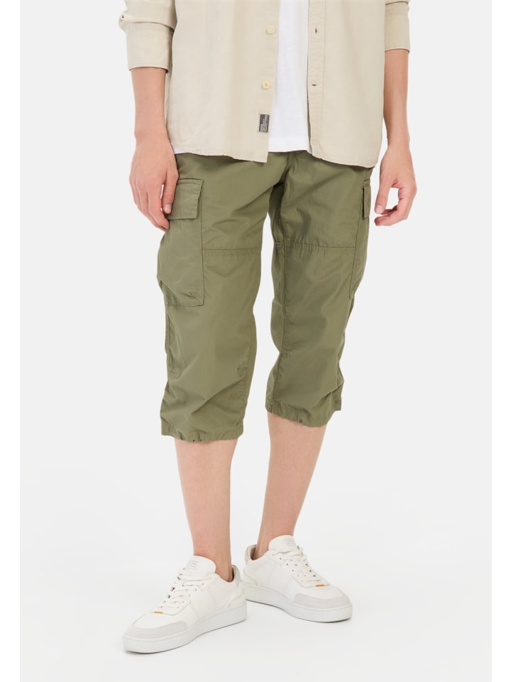 Шорты-карго 3/4 стандартного кроя цвета хаки Camel Active
Шорты-карго 3/4 стандартного кроя цвета хаки Camel Active