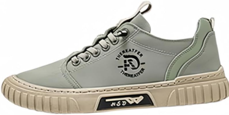 Мужские спортивные кроссовки с однотонным верхом и низкой шнуровкой - мягкая подошва для ходьбы на свежем воздухе Hoalox, зеленый
Мужские спортивные кроссовки с однотонным верхом и низкой шнуровкой - мягкая подошва для ходьбы на свежем воздухе Hoalox, зеленый