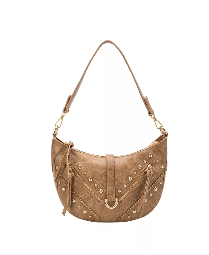 Сумка через плечо маленькая Maeve Melie Bianco, коричневый/бежевый 
Сумка через плечо маленькая Maeve Melie Bianco, коричневый/бежевый