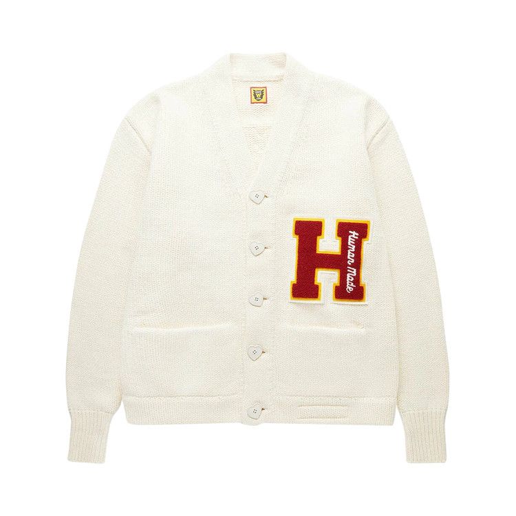 Кардиган Human Made Low Gauge Knit Cardigan, White
Кардиган Human Made Low Gauge Knit Cardigan, White