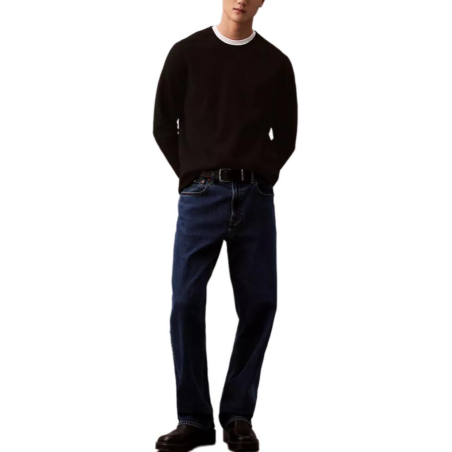 Calvin Klein Трикотажный свитер мужской черный
Calvin Klein Трикотажный свитер мужской черный
