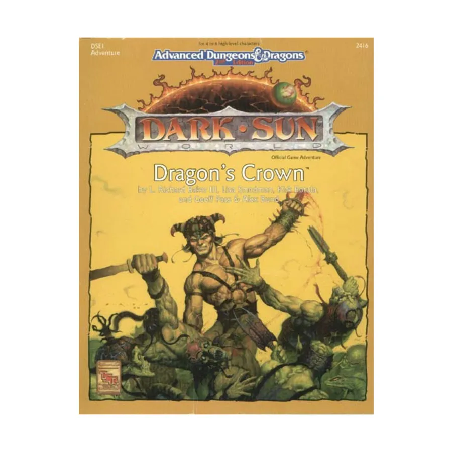 Бокс-сет Dragon's Crown, Dark Sun
Бокс-сет Dragon's Crown, Dark Sun