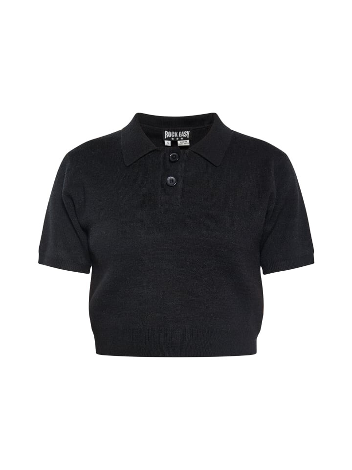 Топ ROCKEASY Crop, черный 
Топ ROCKEASY Crop, черный