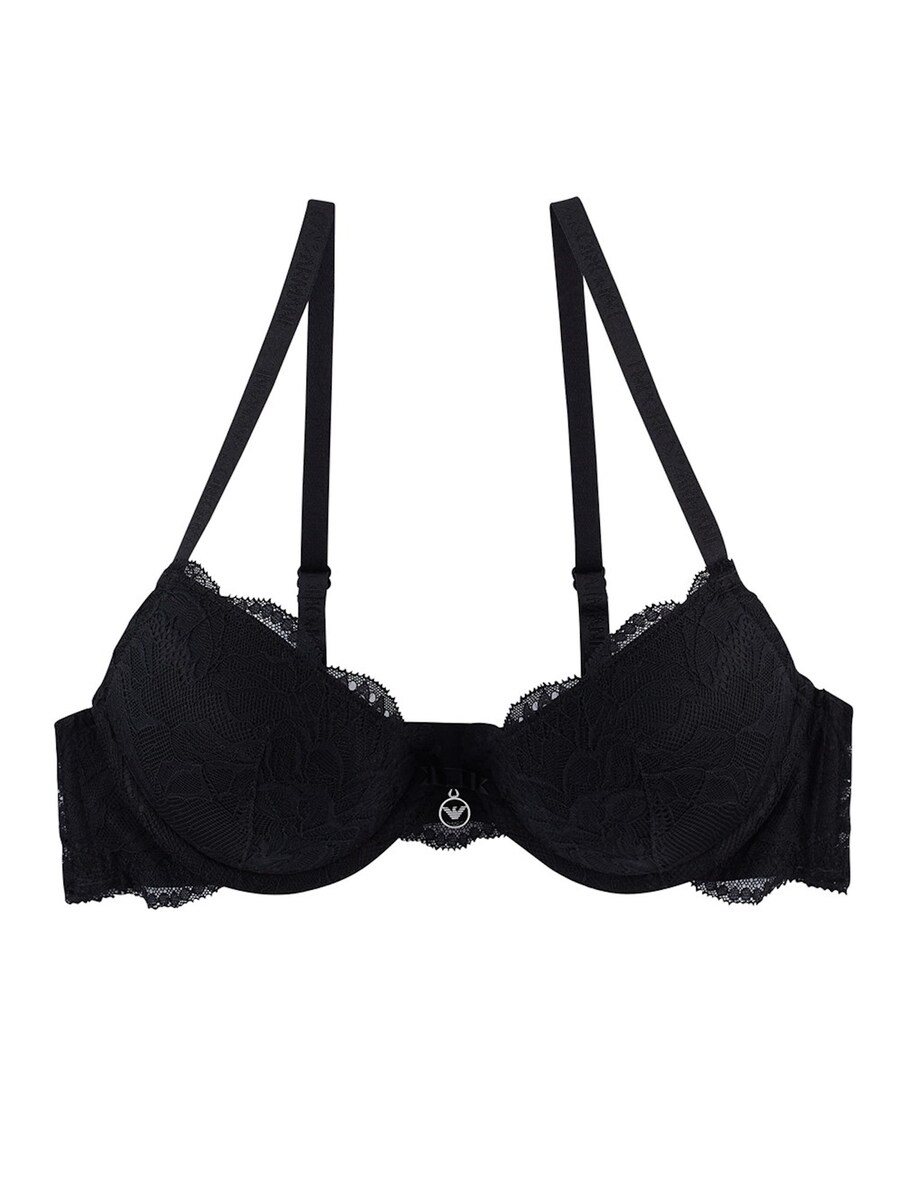 Бюстгальтер пуш-ап Emporio Armani, черный
Бюстгальтер пуш-ап Emporio Armani, черный