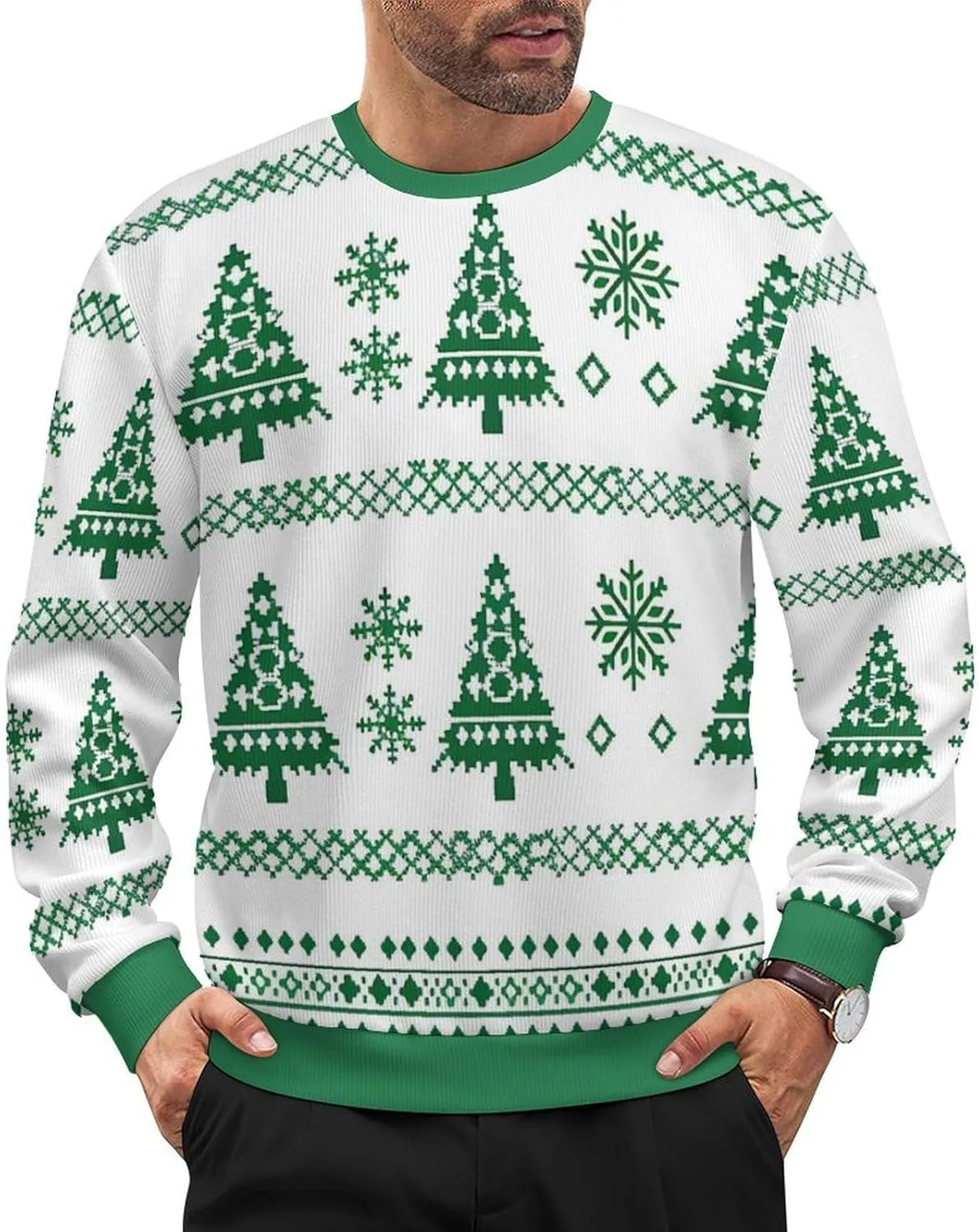 Мужской оверсайз свитер с цветочным принтом HLSDFRES
Мужской оверсайз свитер с цветочным принтом HLSDFRES