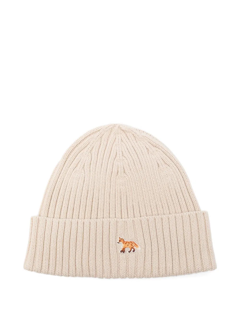 Шапка бини в рубчик с вышивкой Maison Kitsuné, кремовый
Шапка бини в рубчик с вышивкой Maison Kitsuné, кремовый