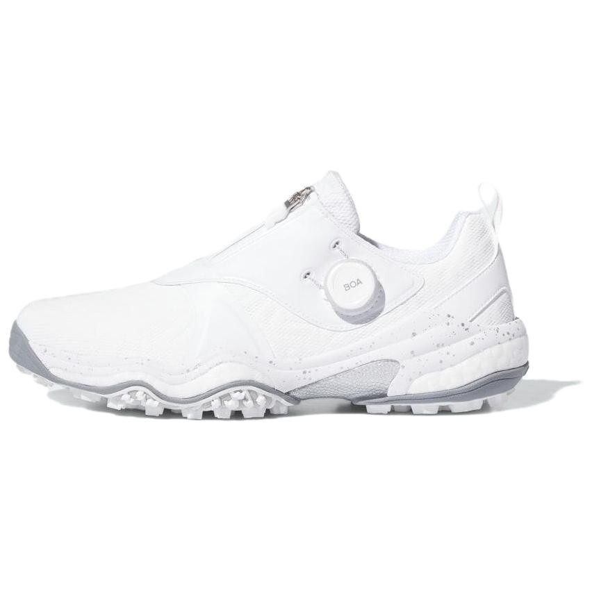 Мужские туфли для гольфа Codechaos Low-top, белые/серые Adidas
Мужские туфли для гольфа Codechaos Low-top, белые/серые Adidas