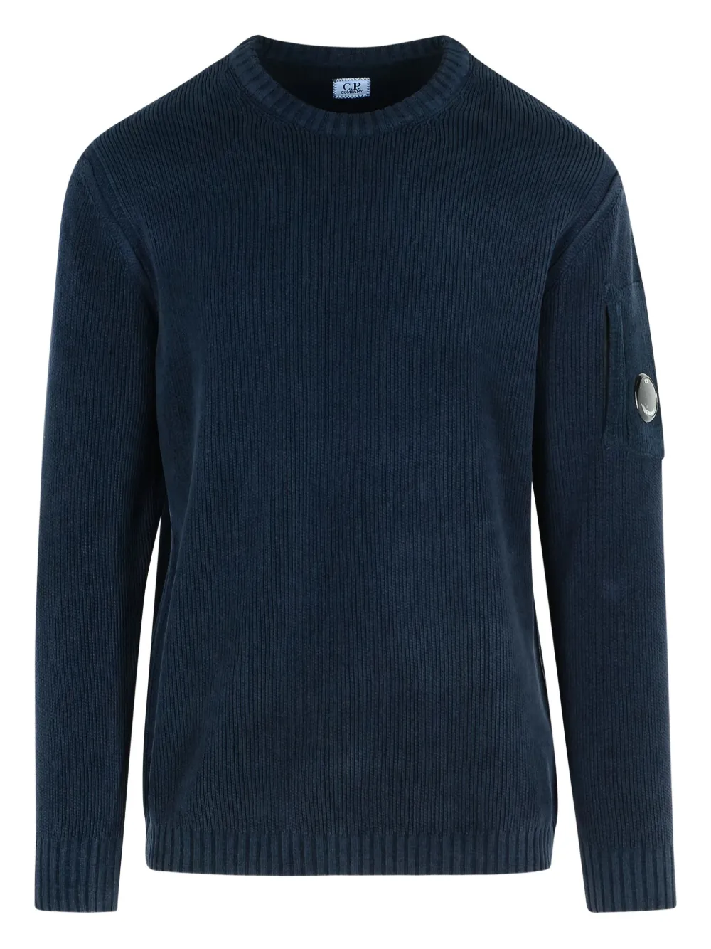 Ребристый свитер с карманами и рукавами C.P. Company, синий
Ребристый свитер с карманами и рукавами C.P. Company, синий