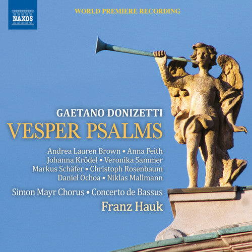 CD диск Donizetti / Hauk / Gubba-Chkheidze: Vesper Psalms
CD диск Donizetti / Hauk / Gubba-Chkheidze: Vesper Psalms